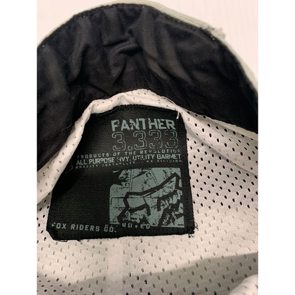 Fox Riders Co.Panther Pants Motocross Gray/Black 28 Men's A32 - Picture 8 of 9